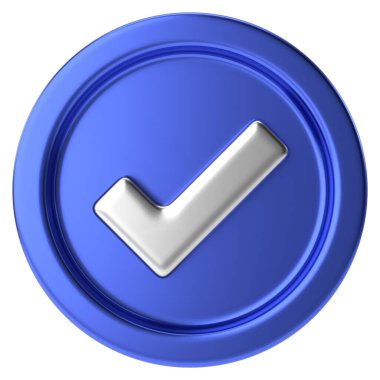 İşaretle. Hesap kutusu. 3B illüstrasyon.