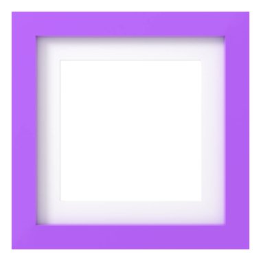 Modern çerçeve. 3 boyutlu kare çerçeve. 3B dekorasyon.