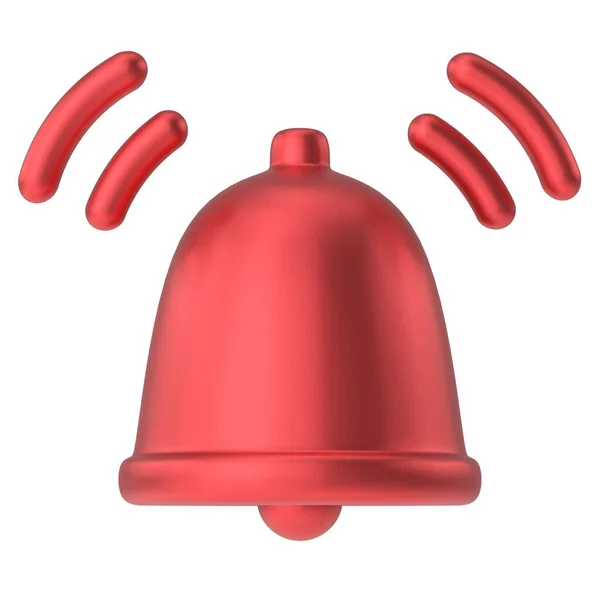 Stock image Subscribe icon. 3D Bell. 3D illustration.