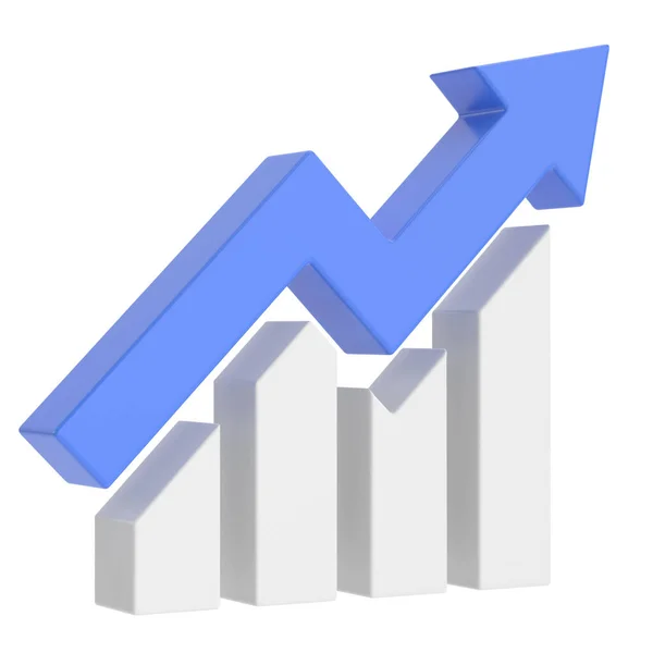 Growth Graph Growth Chart Illustration — Stock Photo, Image
