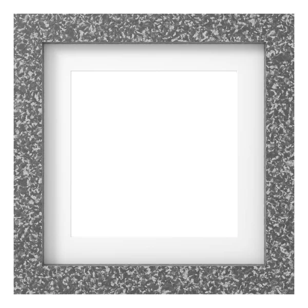 Σύγχρονο Πλαίσιο Τρισδιάστατο Τετράγωνο Πλαίσιο Διακόσμηση — Φωτογραφία Αρχείου