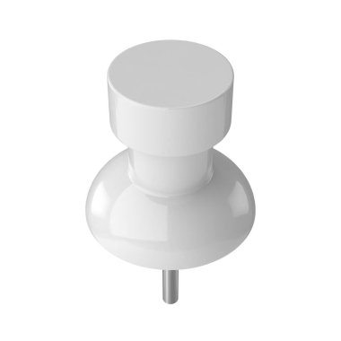 Üç boyutlu pim. Pimi çek. 3B öge.