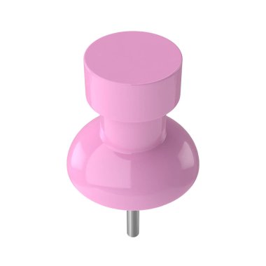 Üç boyutlu pim. Pimi çek. 3B öge.