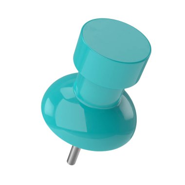 Üç boyutlu pim. Pimi çek. 3B öge.