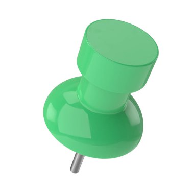 Üç boyutlu pim. Pimi çek. 3B öge.