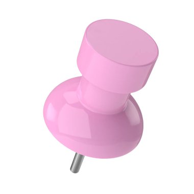 Üç boyutlu pim. Pimi çek. 3B öge.