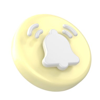 3D abone simgesi. Üye olma düğmesi. 3B öge.