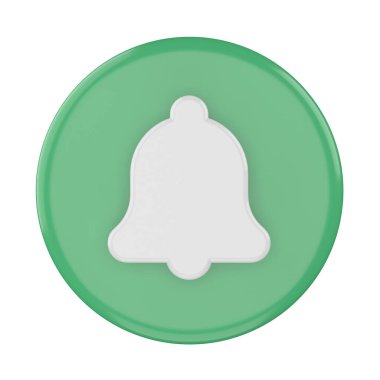 3D abone simgesi. Üye olma düğmesi. 3B öge.