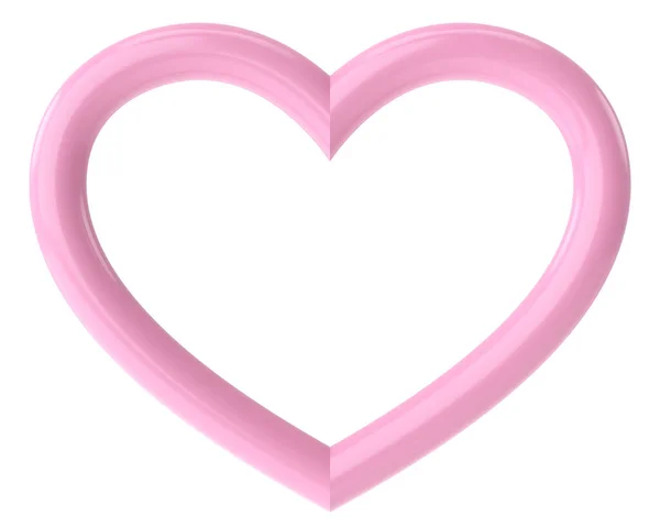 Coração Decoração Cartão Valentine Ilustração — Fotografia de Stock