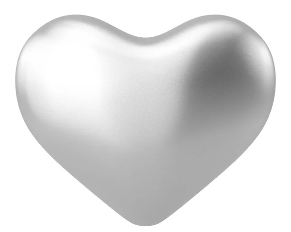 3D心脏 情人节卡片装饰 3D插图 — 图库照片#