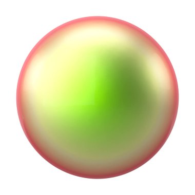 Renkli Noel balosu. 3B illüstrasyon.