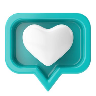 3D, ikon gibi. Üç boyutlu simge. 3B illüstrasyon.