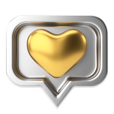 3D, ikon gibi. Üç boyutlu simge. 3B illüstrasyon.