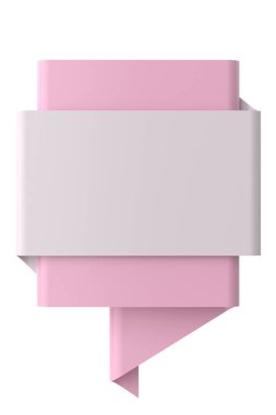 Satış afişi süslemesi. Boş afiş. 3B illüstrasyon.