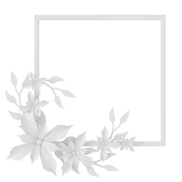 Цветок Бумажный Цветок Иллюстрация — стоковое фото