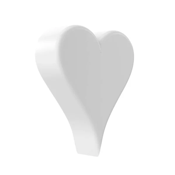 Hearts Playing Card Icon Illustration — Stock Photo, Image