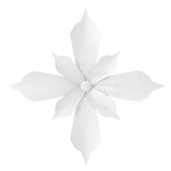Papírová Květina Ilustrace — Stock fotografie