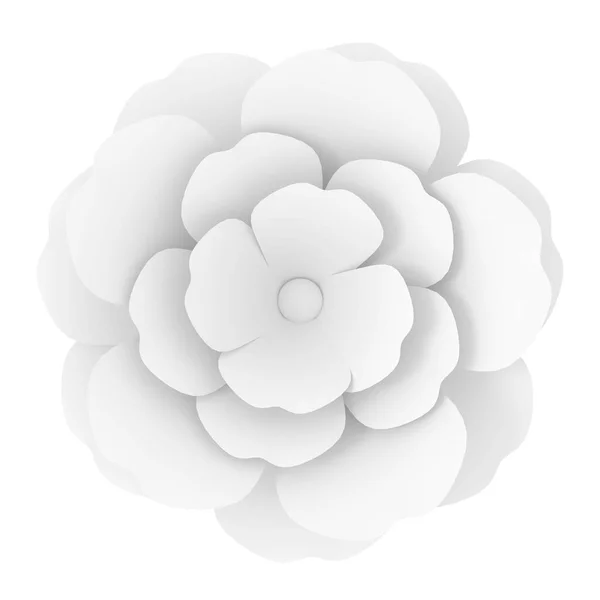 Paper Flower Illustration — Stock Photo, Image