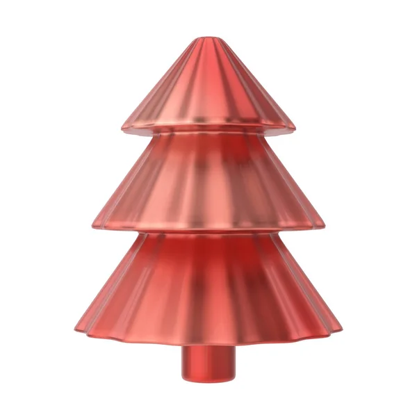 圣诞树 Spruce 3D圣诞元素 — 图库照片