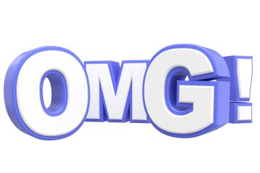 - Aman Tanrım! 3D OMG kısaltması.