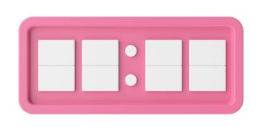 Üç boyutlu skor tabelası. Zaman etiketi.