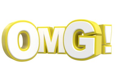 - Aman Tanrım! 3D OMG kısaltması.