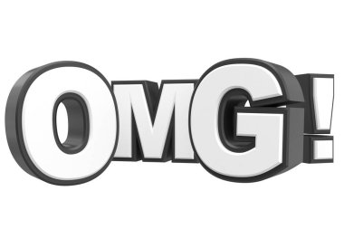 - Aman Tanrım! 3D OMG kısaltması.