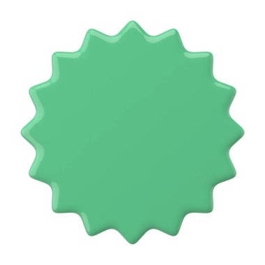 Üç boyutlu etiket. 3B pankart dekorasyonu.