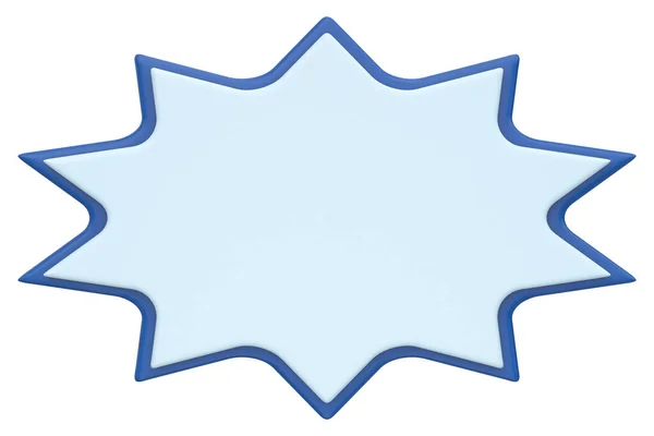 Emblema Vazio Emblema — Fotografia de Stock