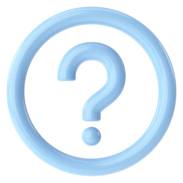 Question Mark Sign Question Icon Illustration — Stock Photo, Image