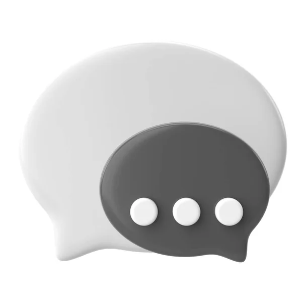 Live Chat Icon Icon — Stock Photo, Image