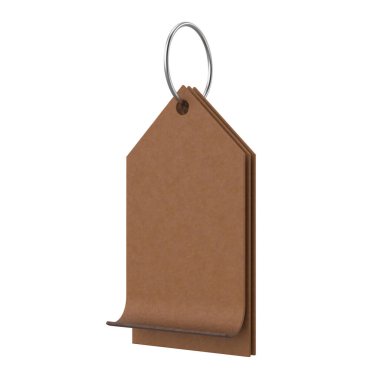 Web pankart dekorasyonu için 3B etiket.