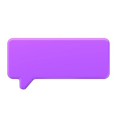 Üç boyutlu mesaj kutusu. 3B etiket.