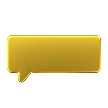 Üç boyutlu mesaj kutusu. 3B etiket.