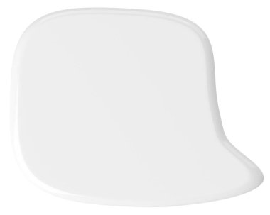 Konuşma balonu. Sohbet balonu. Mesaj kutusu. 3B illüstrasyon.