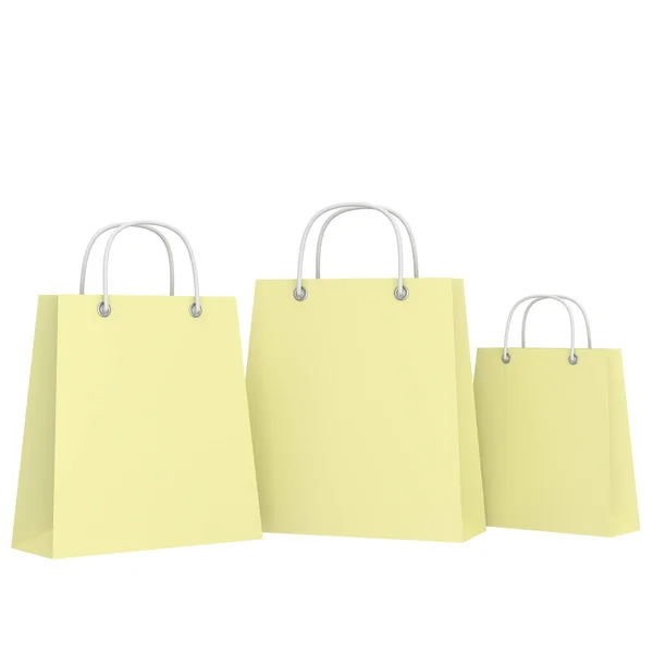 Shopping Bag Paper Bag Element — Stock Photo, Image