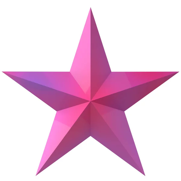 Estrela Ilustração — Fotografia de Stock
