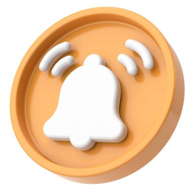 Üye simgesi. 3B illüstrasyon.