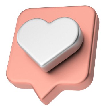 3D, ikon gibi. 3B illüstrasyon.