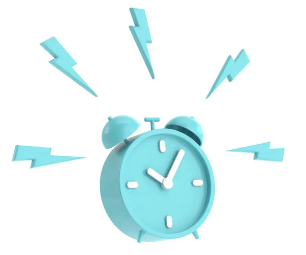 Alarm Clock Illustration — Stock Photo, Image