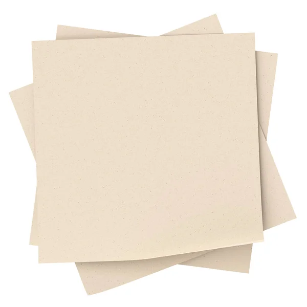 Briefpapier Plakkerig Briefje Illustratie — Stockfoto