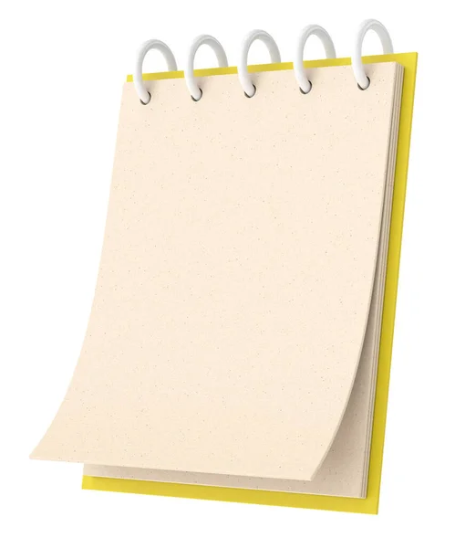 Empty Note Paper Illustration — Stock Photo, Image