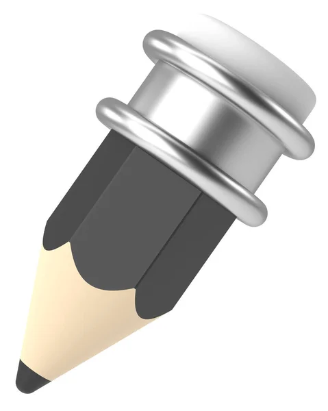 Ceruza Illusztráció Renderelés — Stock Fotó