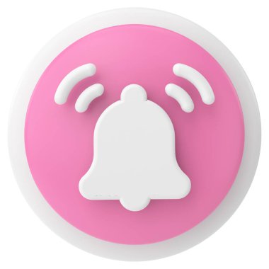 Üye simgesi. Üye olma düğmesi. 3B illüstrasyon.