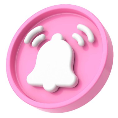 Üye simgesi. 3B illüstrasyon.