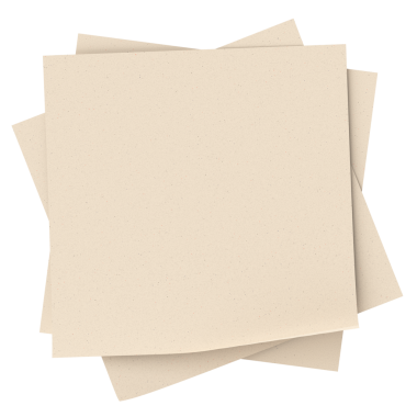 Üç boyutlu not kağıdı. Yapışkan bir not. 3B illüstrasyon.