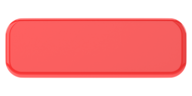 Üç boyutlu düğme. 3B illüstrasyon.