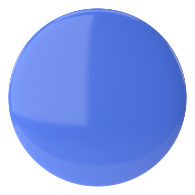 Üç boyutlu düğme. Boş tuş. 3B illüstrasyon.