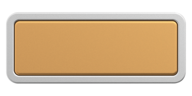 Üç boyutlu düğme. Boş tuş. 3B illüstrasyon.