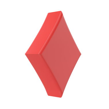 Elmaslar. 3B kart simgesi.